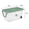 Extra-Large Wheeled Storage Bin,
