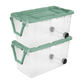 Extra-Large Wheeled Storage Bin,