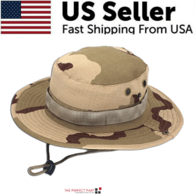 Wide Brim Sun Hat UV Procation (Hat Color: Boonie Khaki Camo)